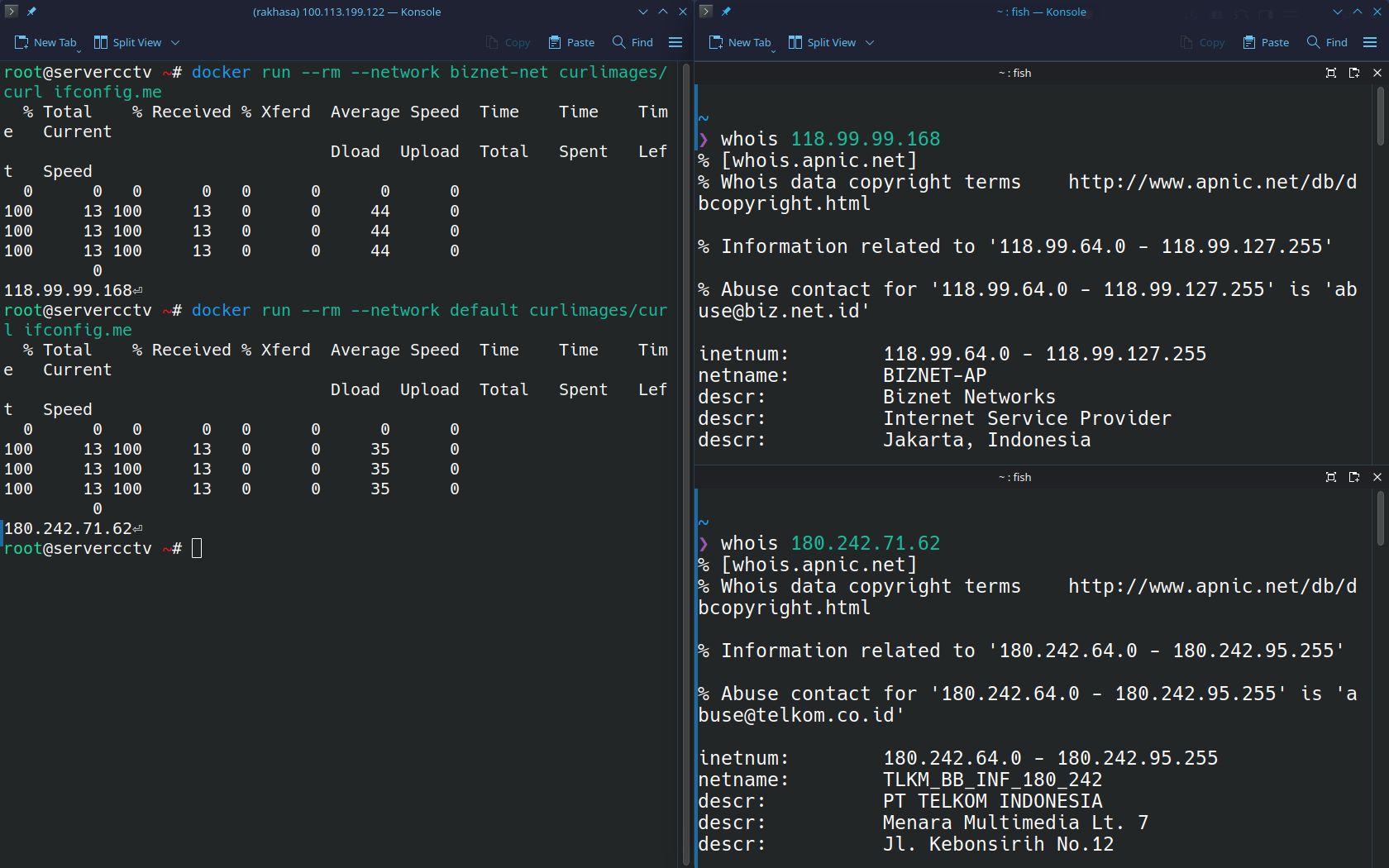 Mengarahkan NAT Docker Default Bridge Lewat VLAN Interface Tertentu